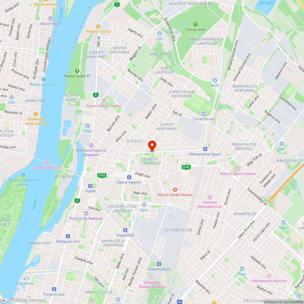 Hiányzó zebra bejelentés helye