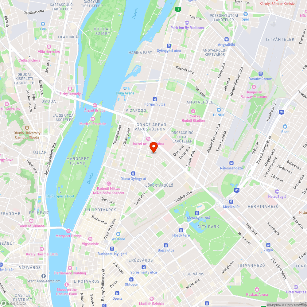 Szelektív szemét és Kassai úti takarítás bejelentés helye