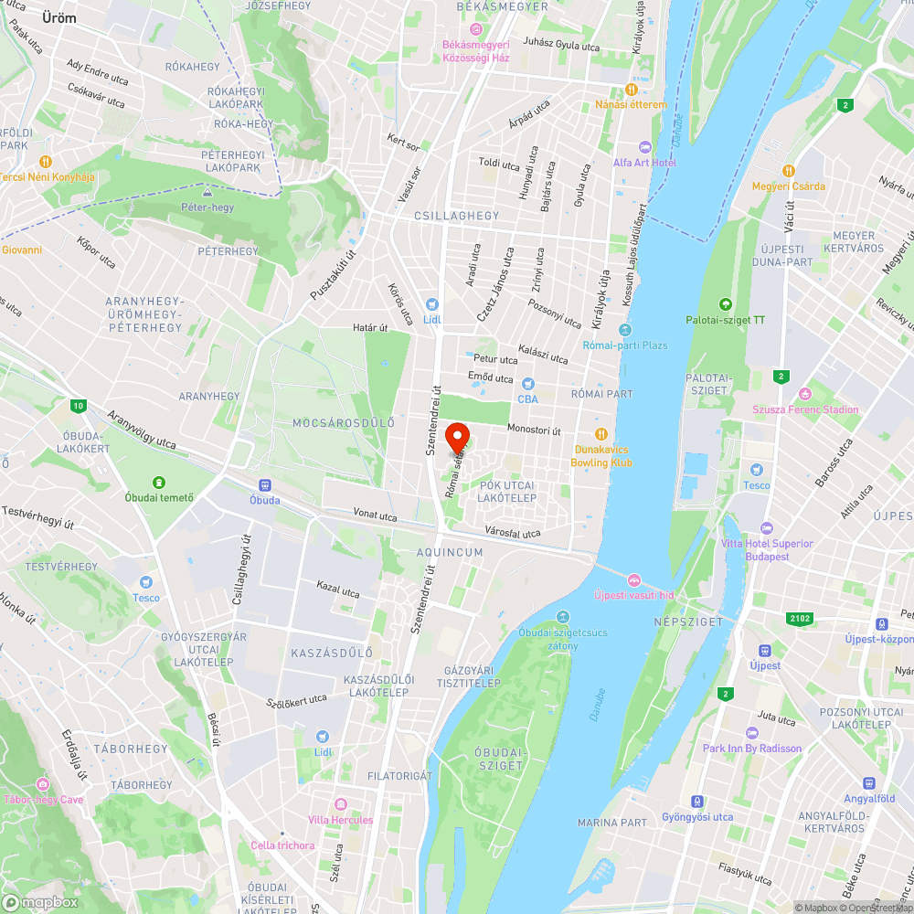 Felpúposodott járda bejelentés helye