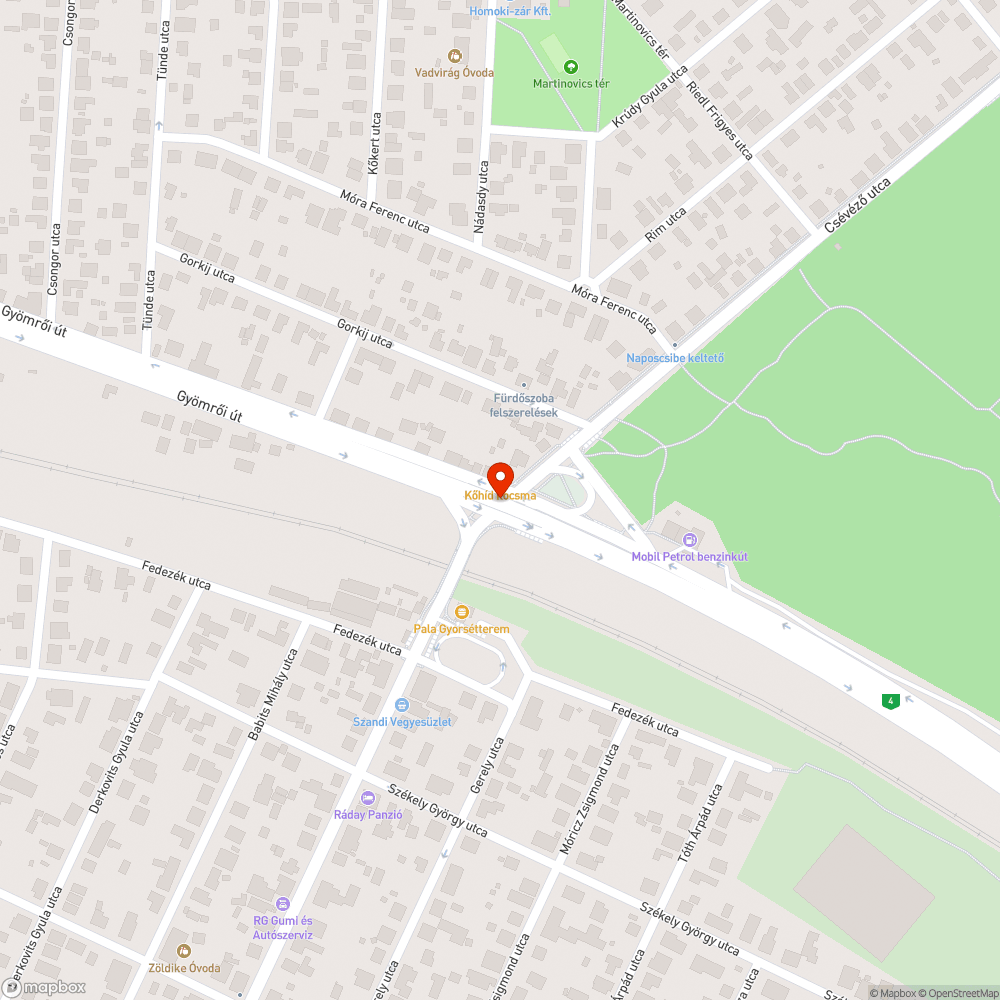 Megsüllyedt csatornafedelek a Ferihegyi repülőtérre vezető úton bejelentés helye