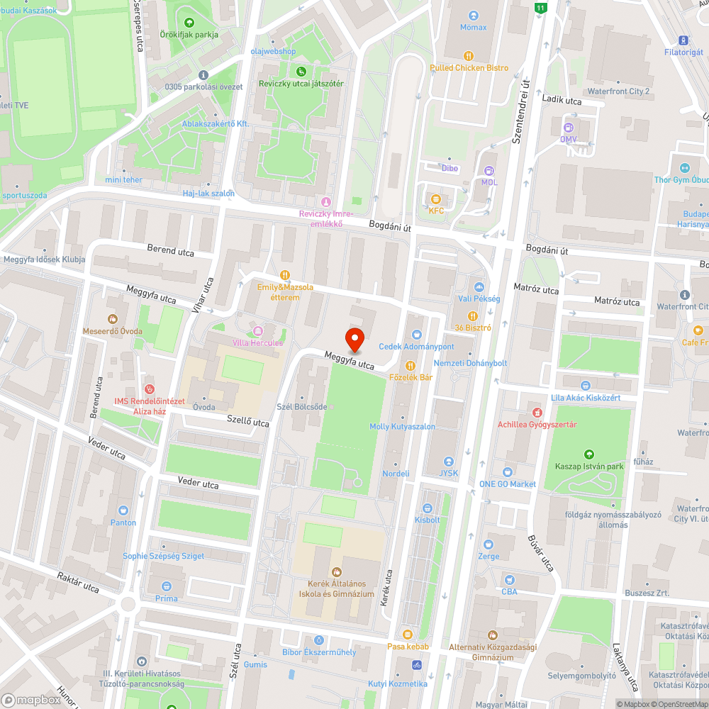 Kutyakaka hegy a bölcsődénél! bejelentés helye