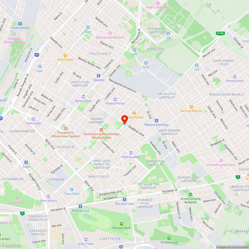 Járda hiba bejelentés helye