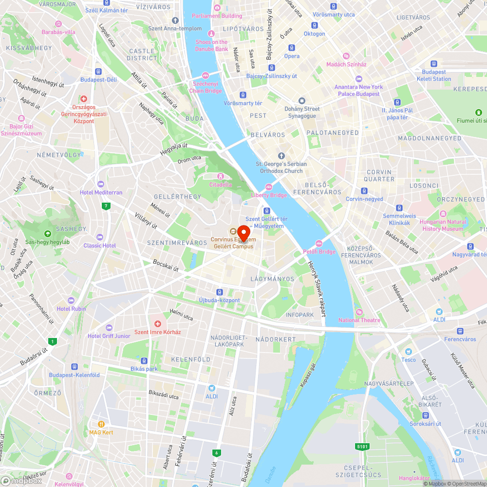 Bartók Béla úti fahelyzet bejelentés helye