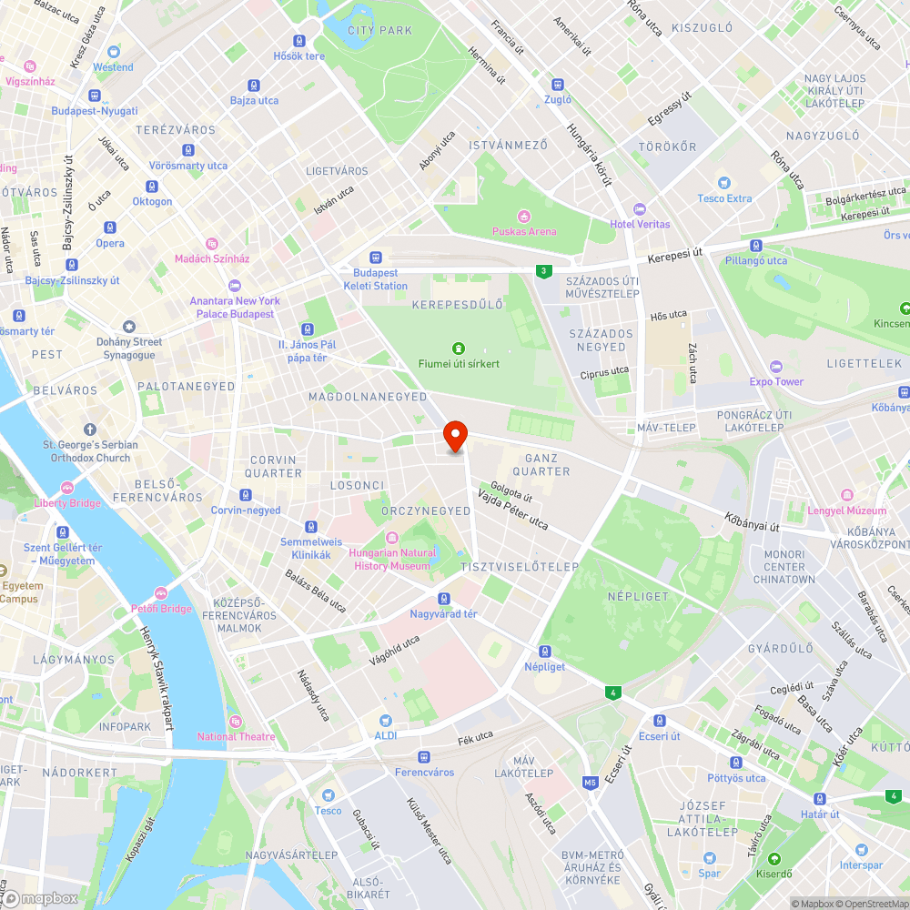 A régebben kijavított kátyú tovább terjed bejelentés helye