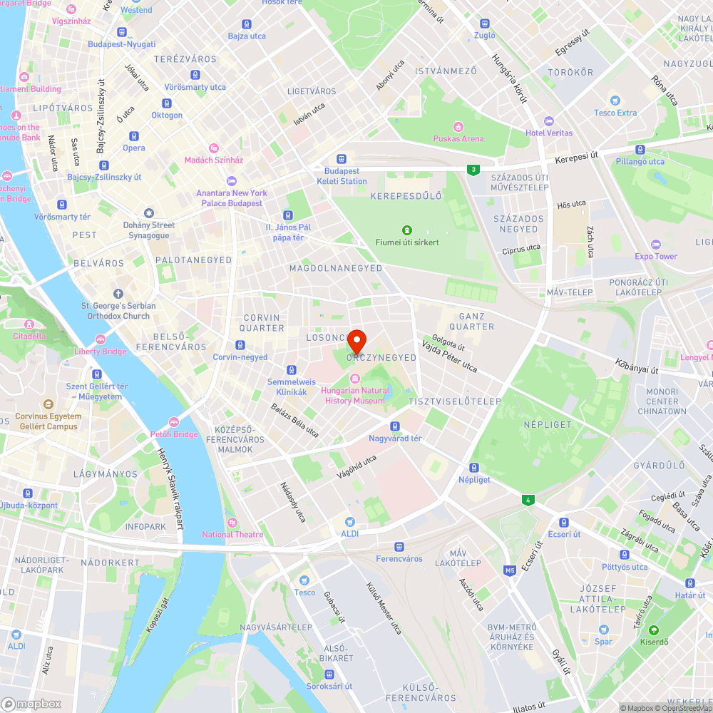 Leszakadt szemetes bejelentés helye