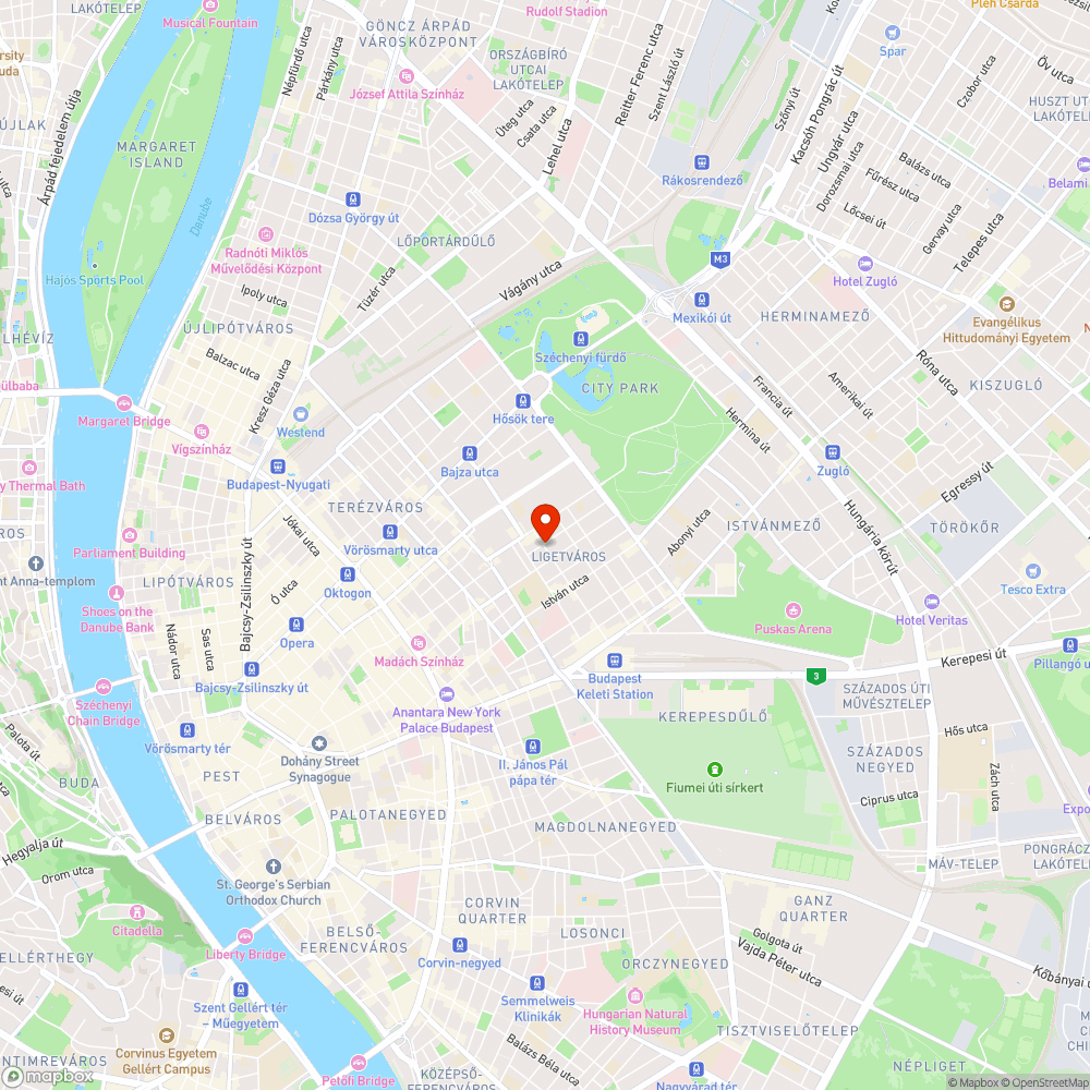 Szörnyü kátyú a buszvonalon bejelentés helye