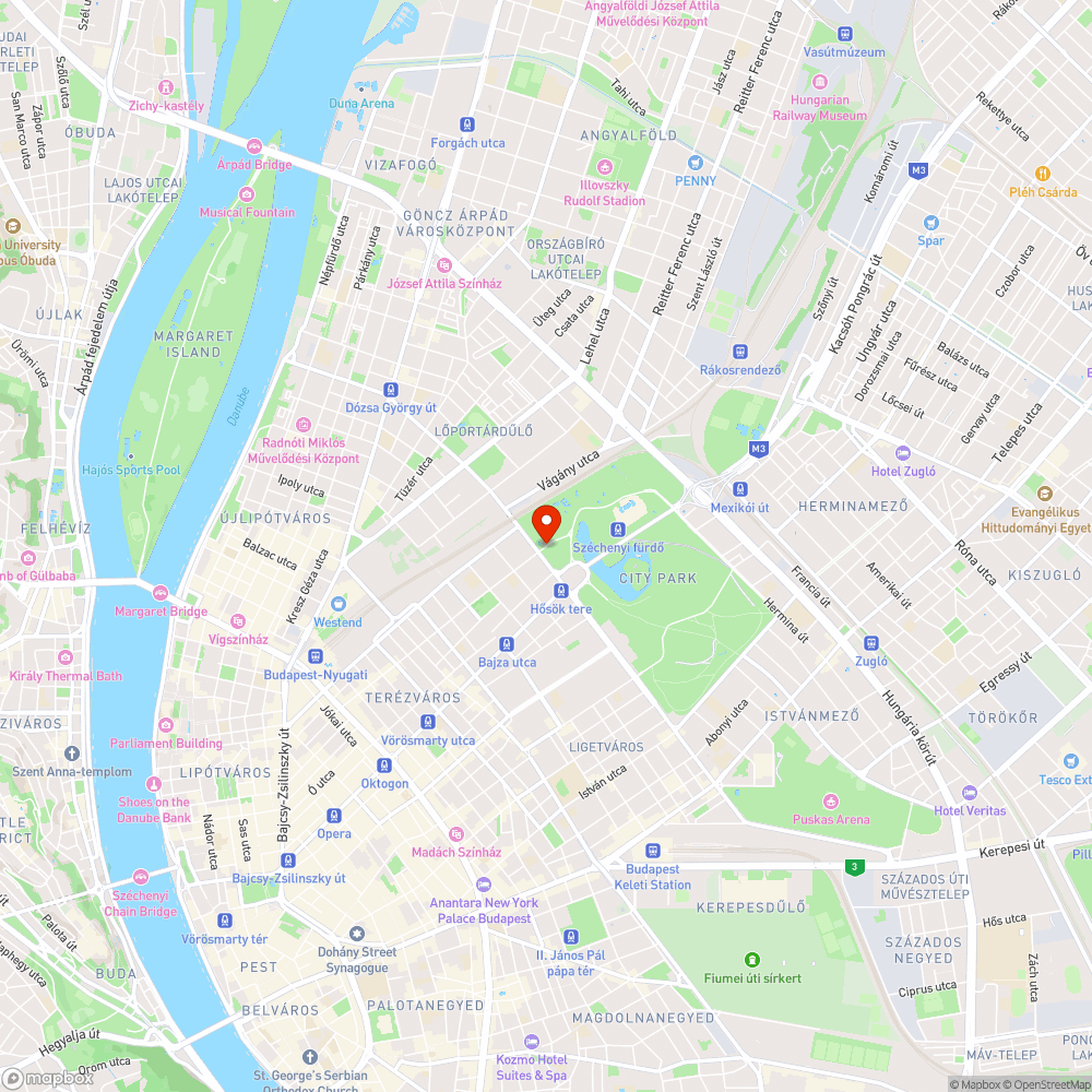 Nyikorgó troli bejelentés helye