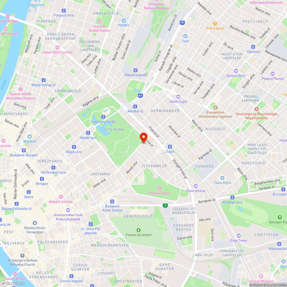 Elhagyatott roncs autó bejelentés helye