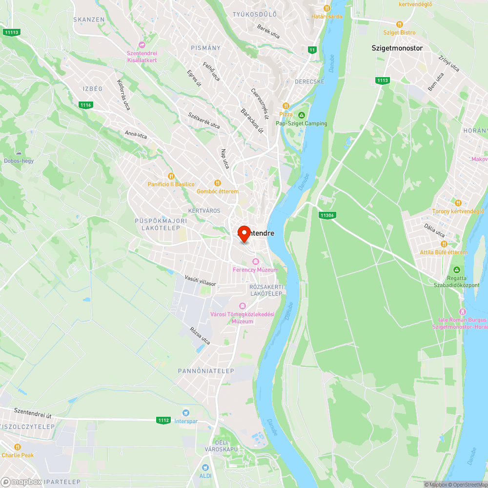 Leszakadt szemetes a Szakorvosi Rendelőnél bejelentés helye