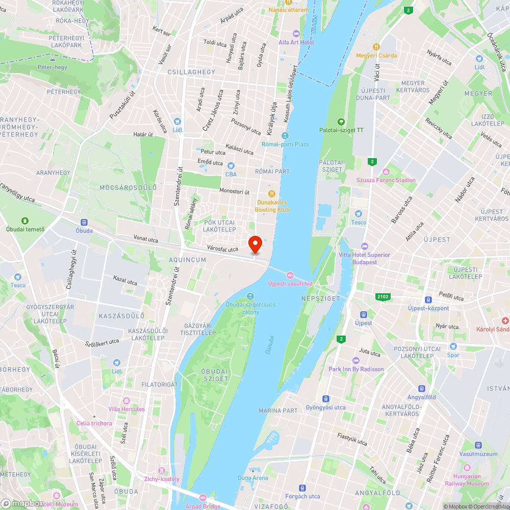 Taxiállomás az egyetlen járdán? bejelentés helye