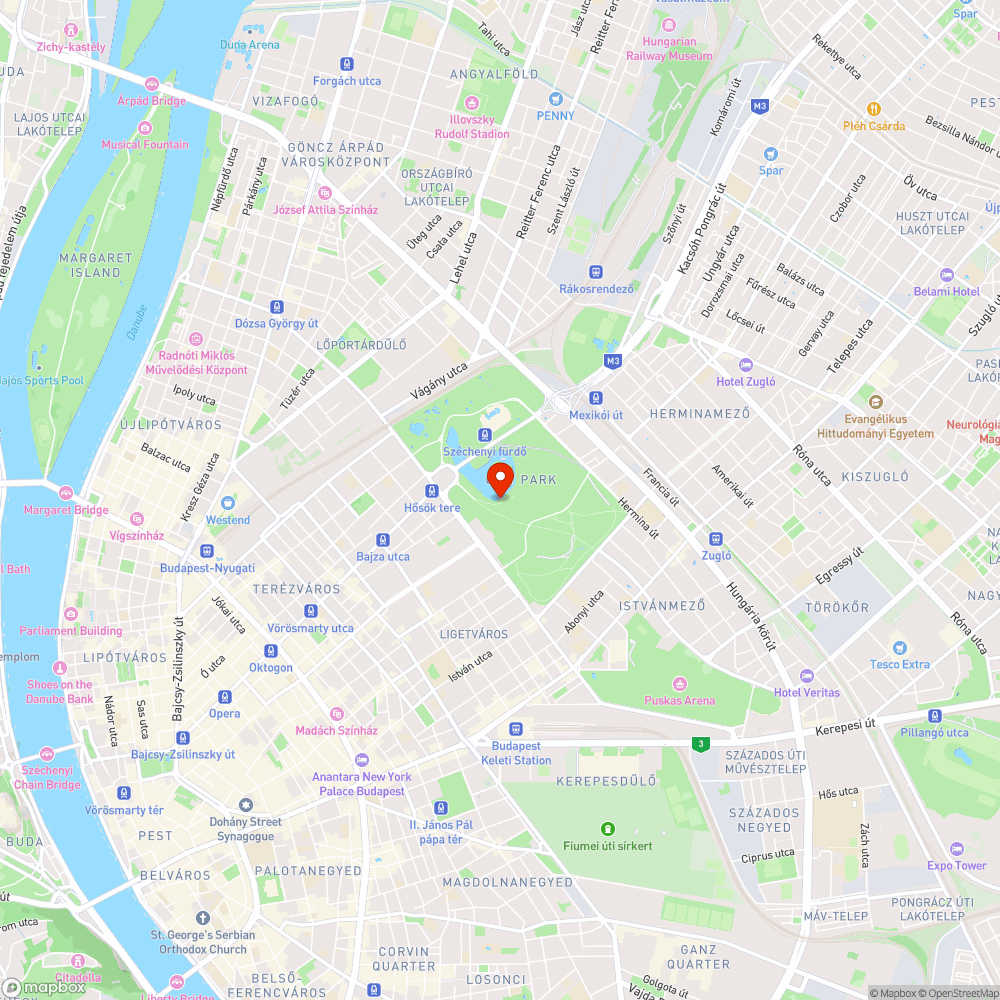 Városligeti tó feltöltése bejelentés helye