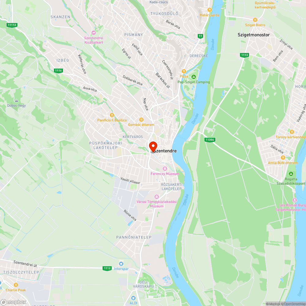 kimosódott hídpillér bejelentés helye