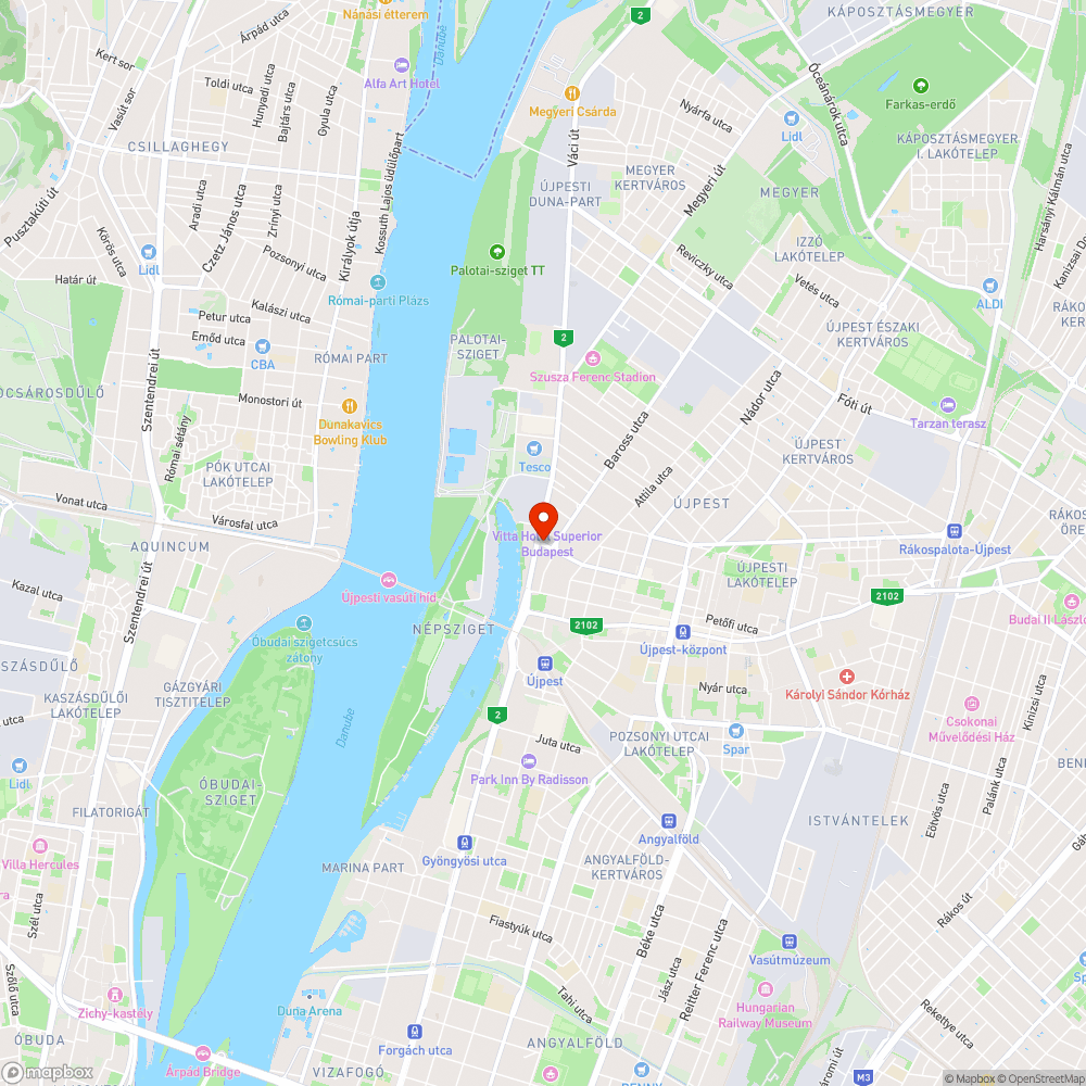 Kátyú az út közepén bejelentés helye