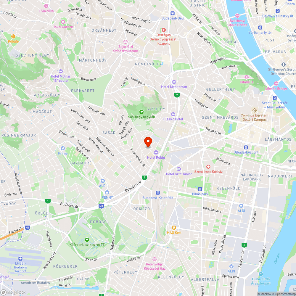 Szabálytalan parkolás a Dayka Gábor utcában bejelentés helye