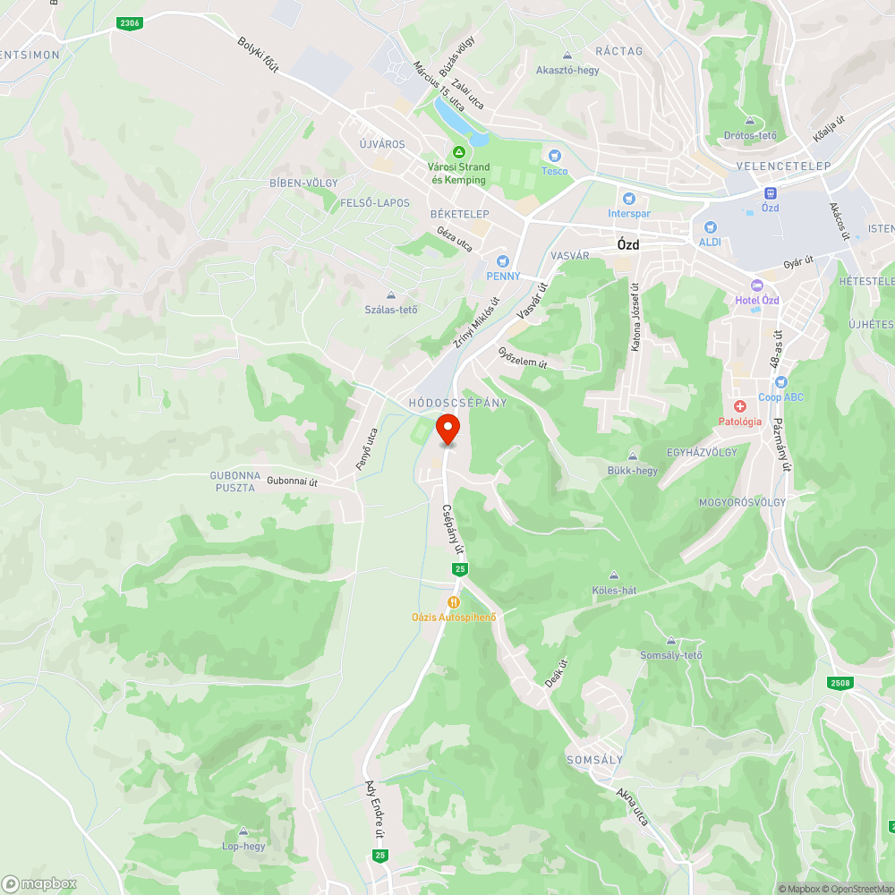 Felesleges táblák bejelentés helye