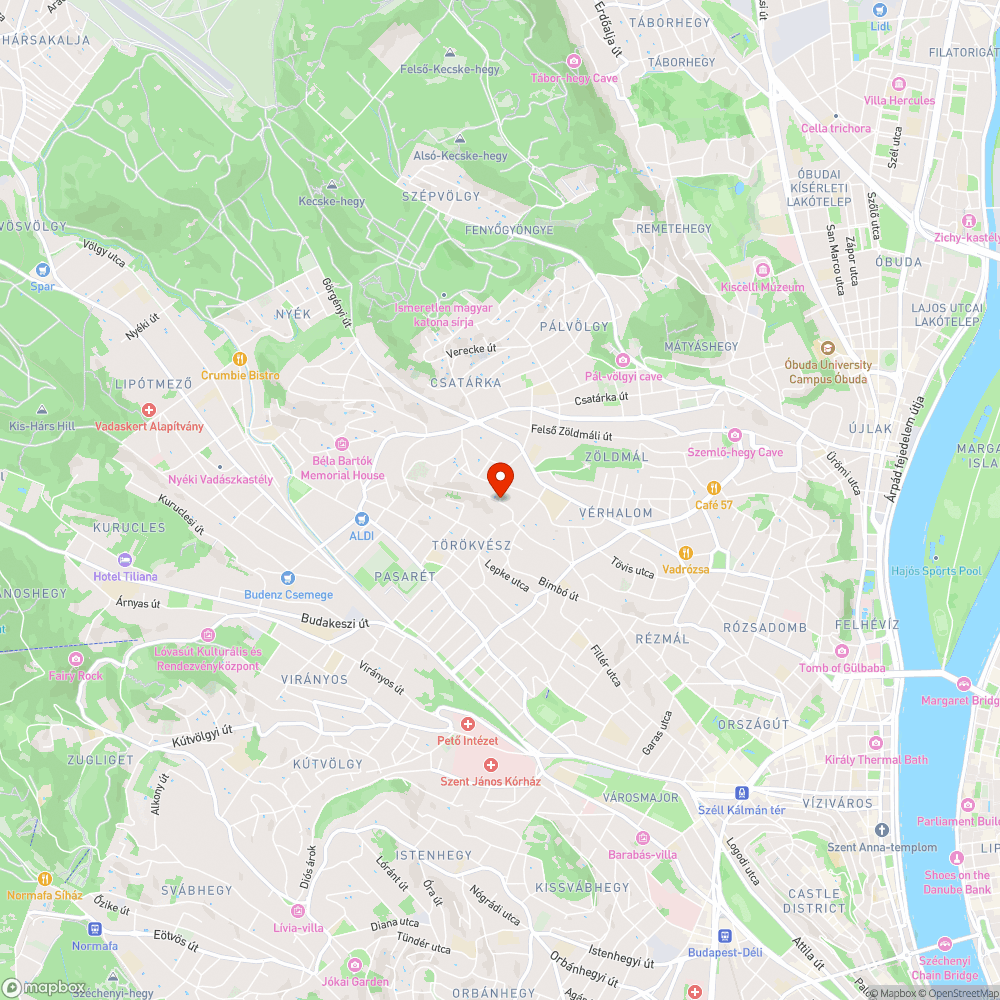 Mély kátyú az Avedik utcában bejelentés helye