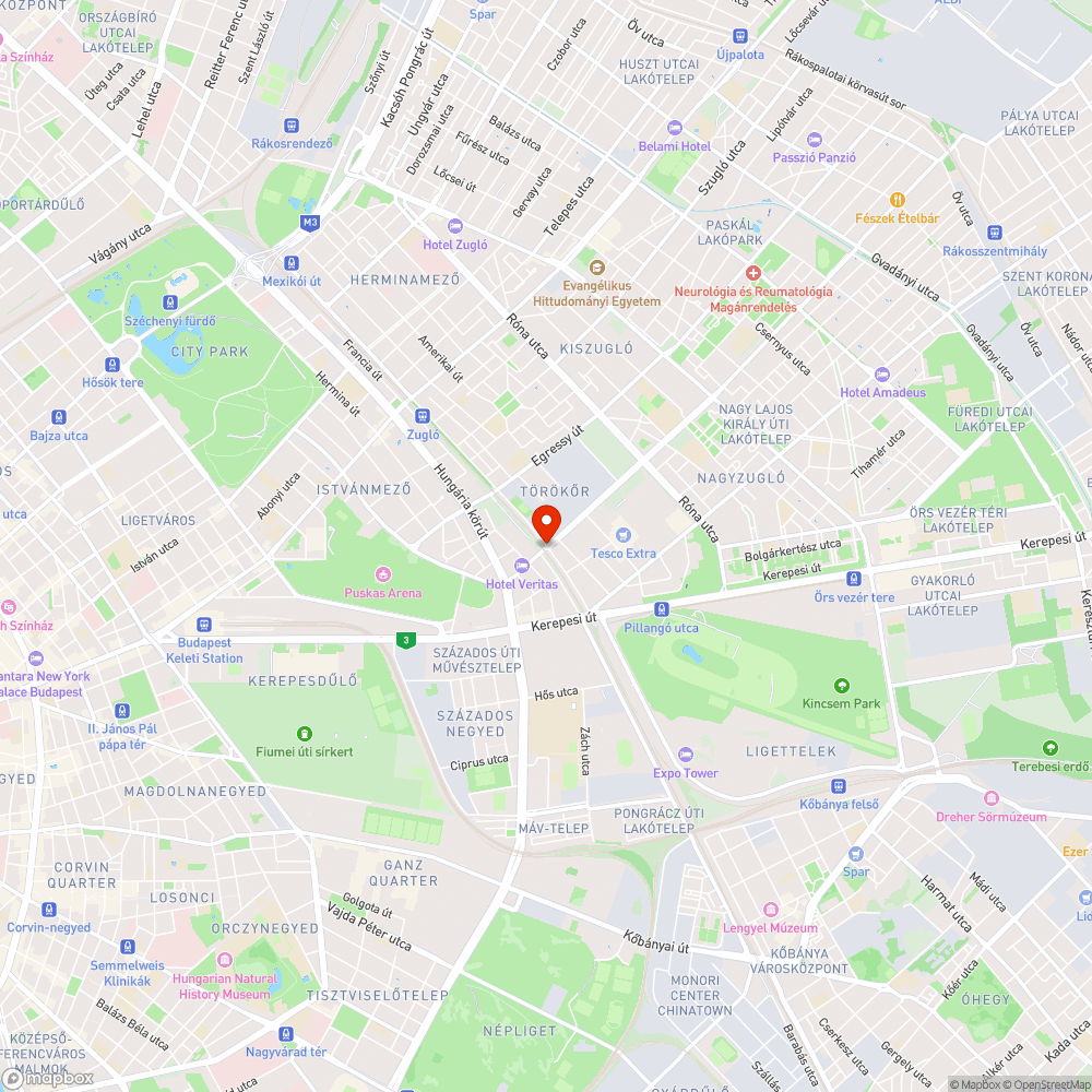 kátyú a kerékpárúton bejelentés helye