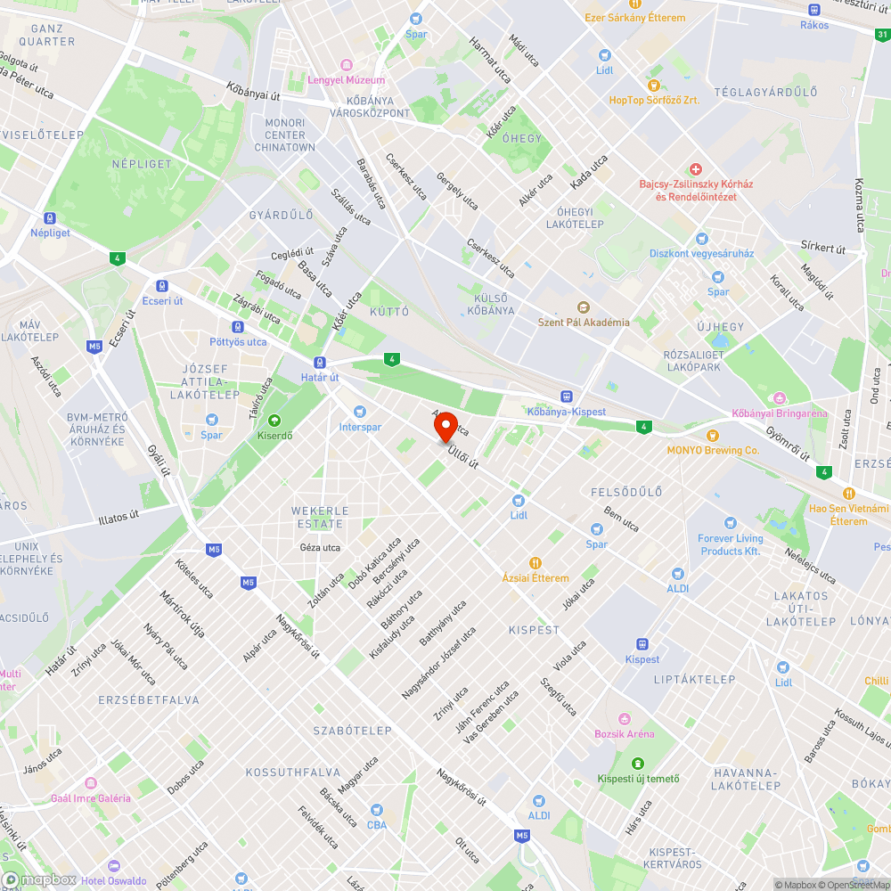 Szemetes járda bejelentés helye