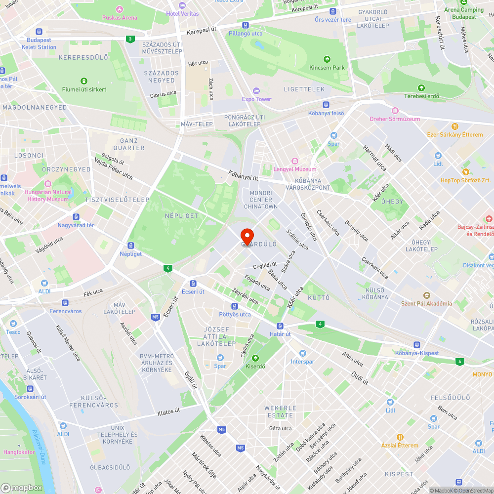 Illegális szemétlerakás bejelentés helye