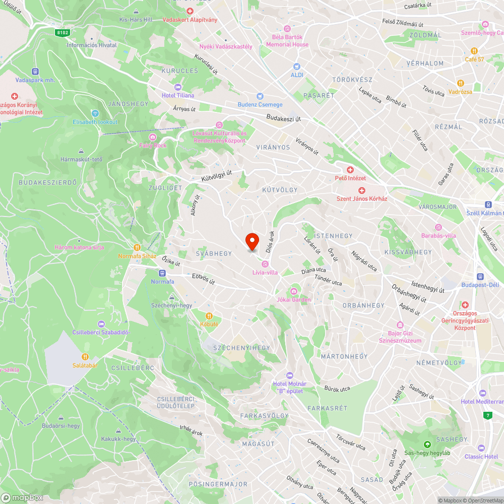 Bokatörő a Béla király úton bejelentés helye