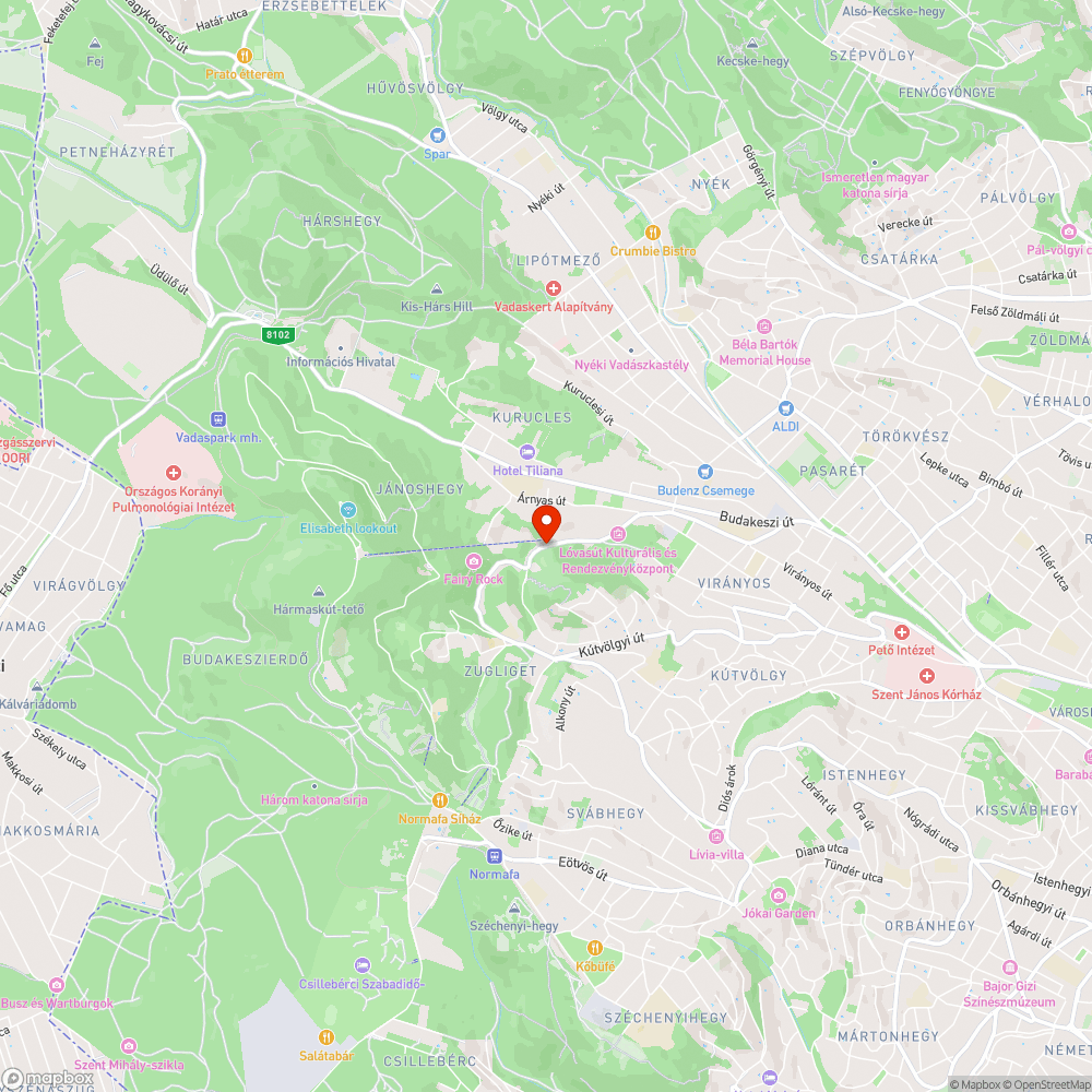 Kivágott fák bejelentés helye