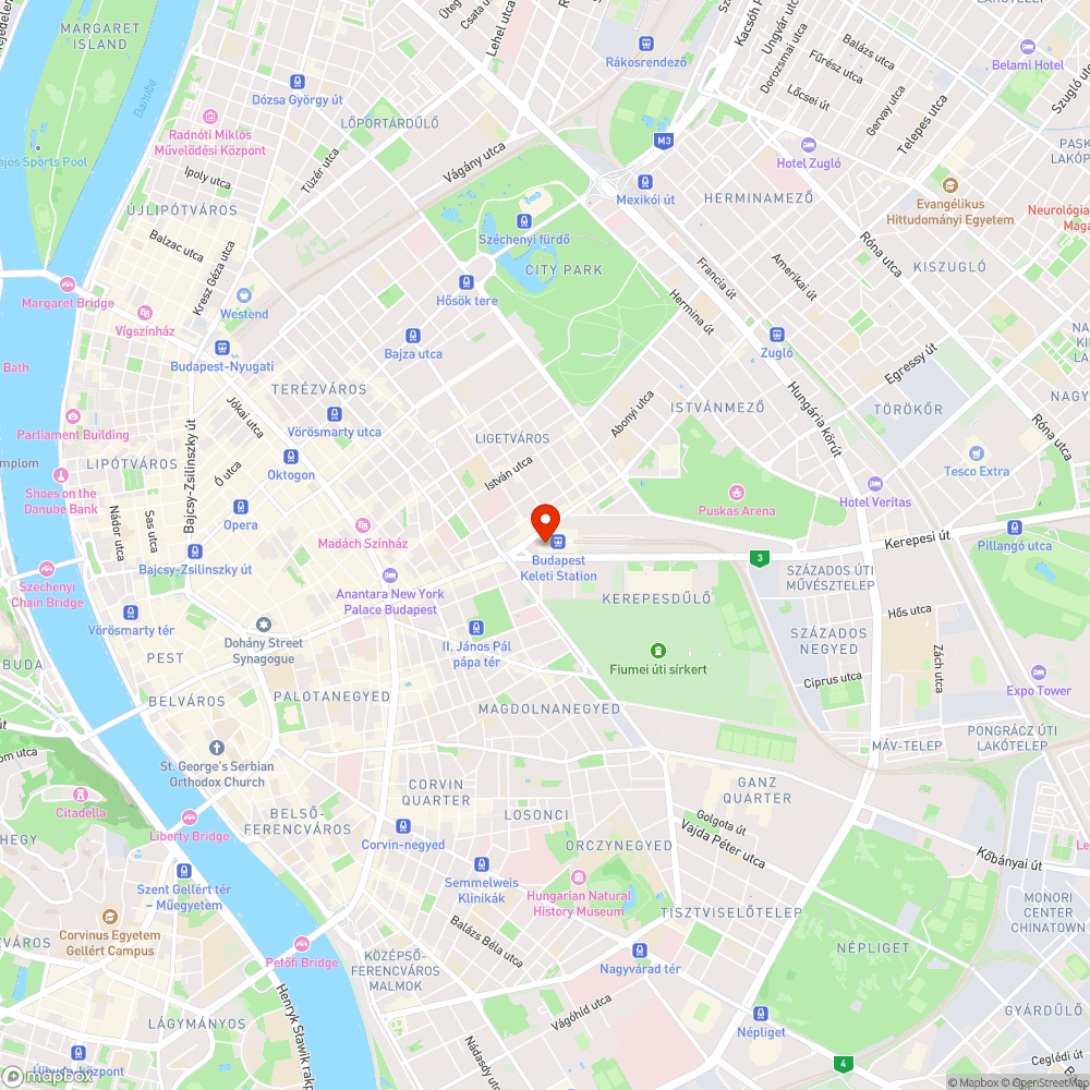 Viseletes zászlók a keleti tetején bejelentés helye