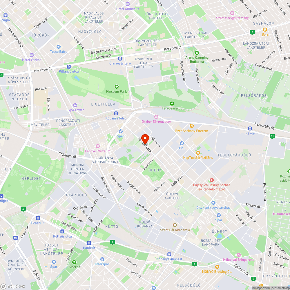 Beszakadt csatorna az út szélén bejelentés helye