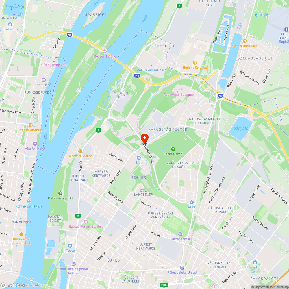 kátyú bejelentés helye