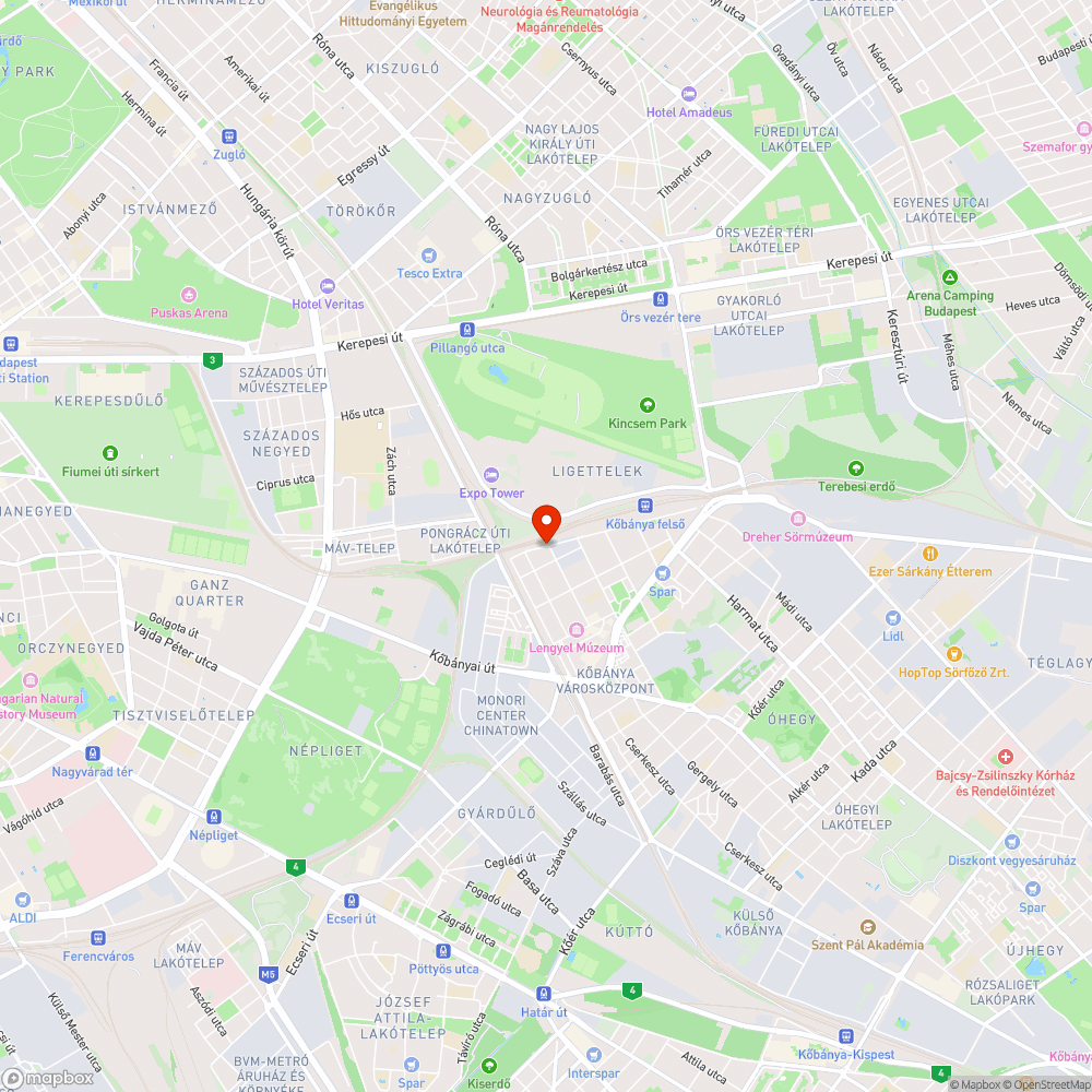 Hiányzó tábla bejelentés helye