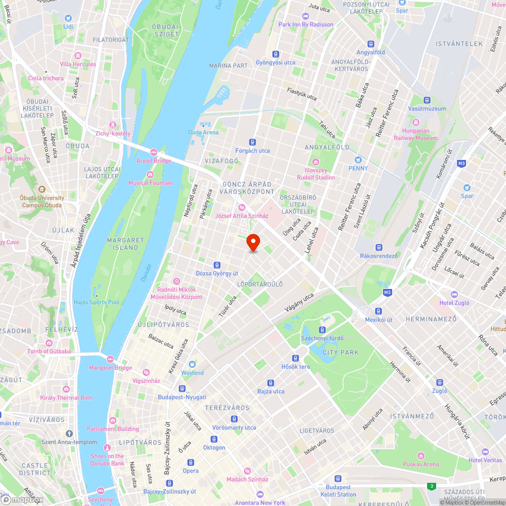 Hiányzó kerékpársáv tábla bejelentés helye