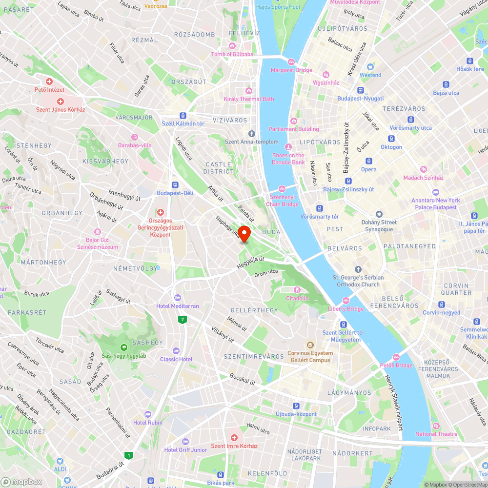 Tabáni gyalogjáró állapota bejelentés helye