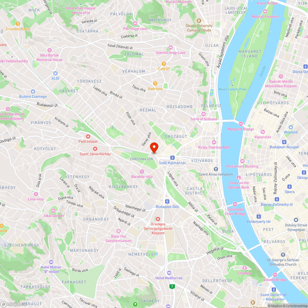 Kerékpárúton közlekedést akadályozó parkolásgátló oszlop bejelentés helye