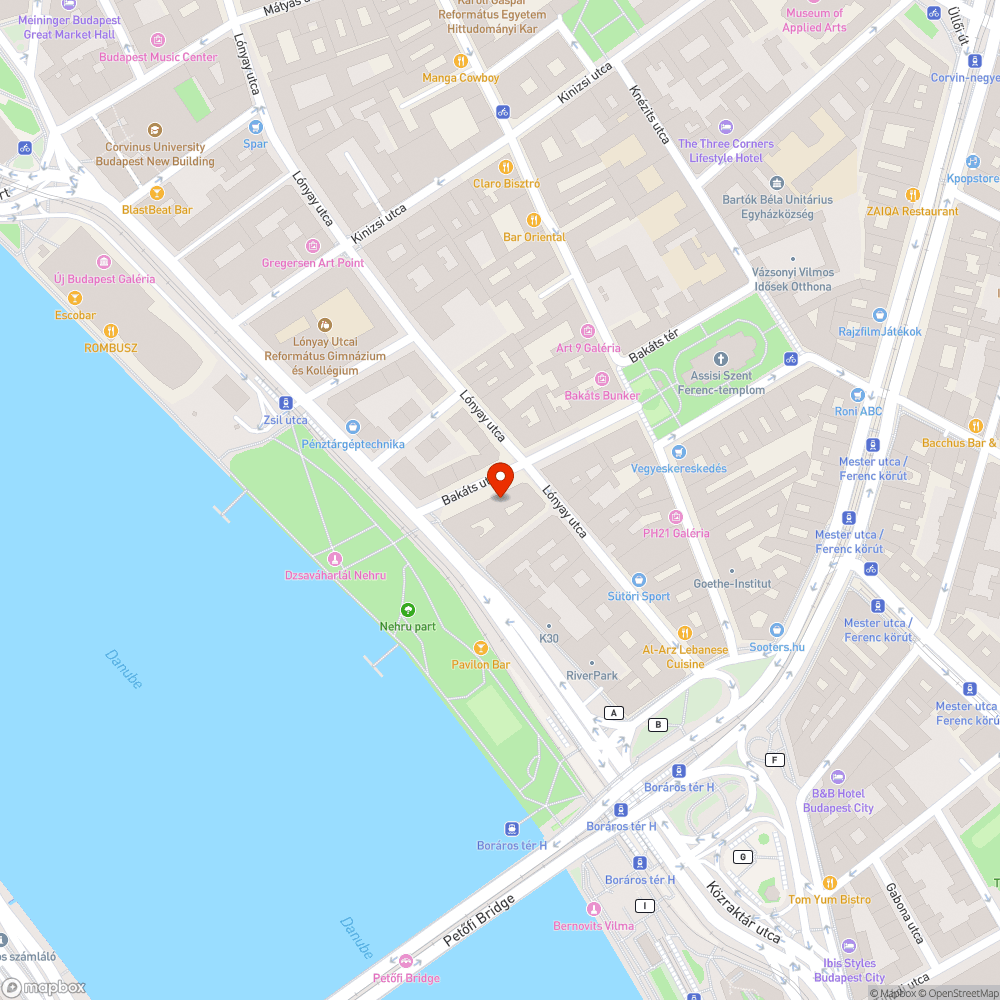 Ponyva a fán bejelentés helye