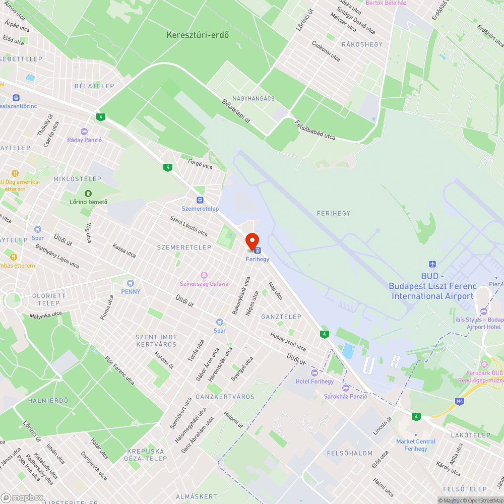 Viharvert burkolat bejelentés helye