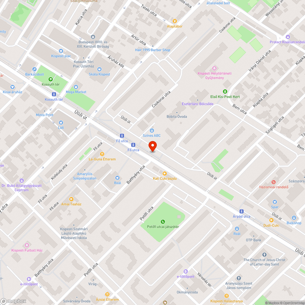 Forgalomterelő oszlop otthagyva kidőlni készülő korlát tövében bejelentés helye