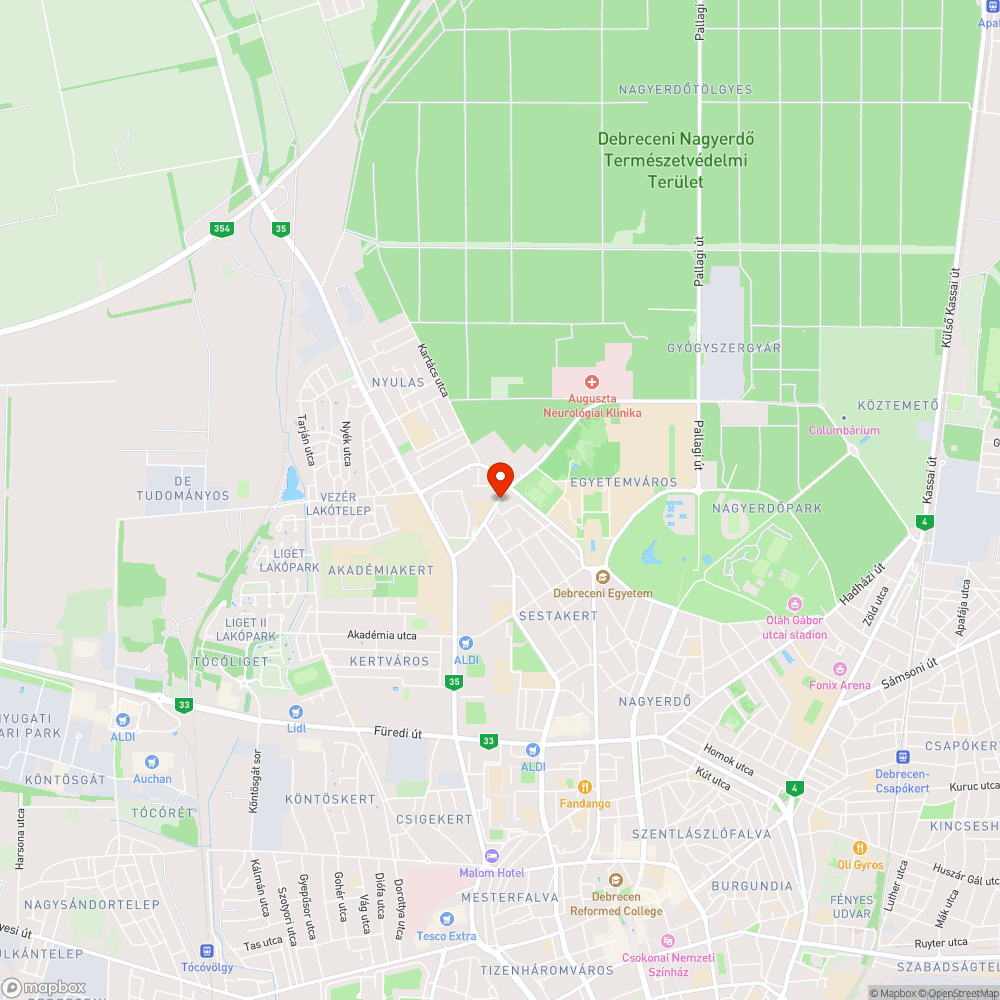 Fülöp Tiborné bejelentés helye