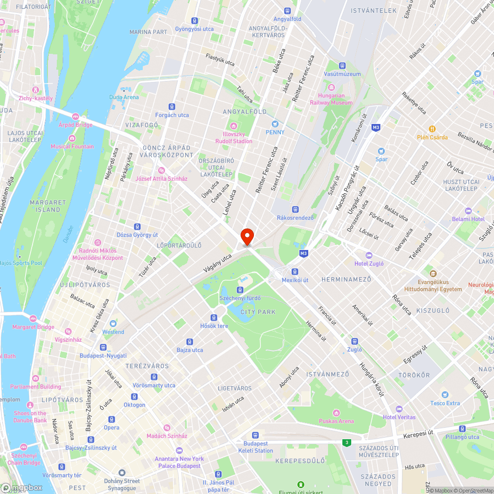 Roncsautó a felüljáró alatt bejelentés helye