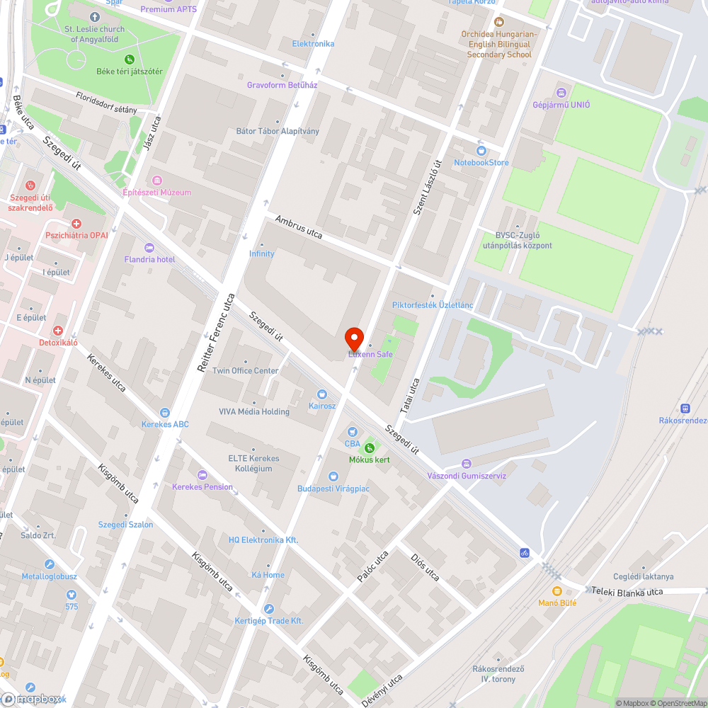 Elhagyatott, lejárt műszakis autó bejelentés helye