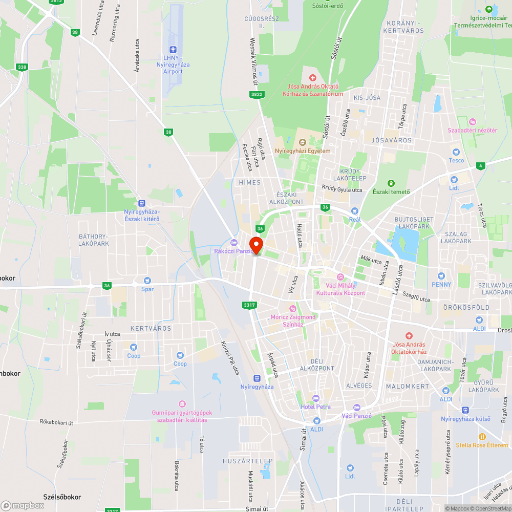 kerékpárút bejelentés helye