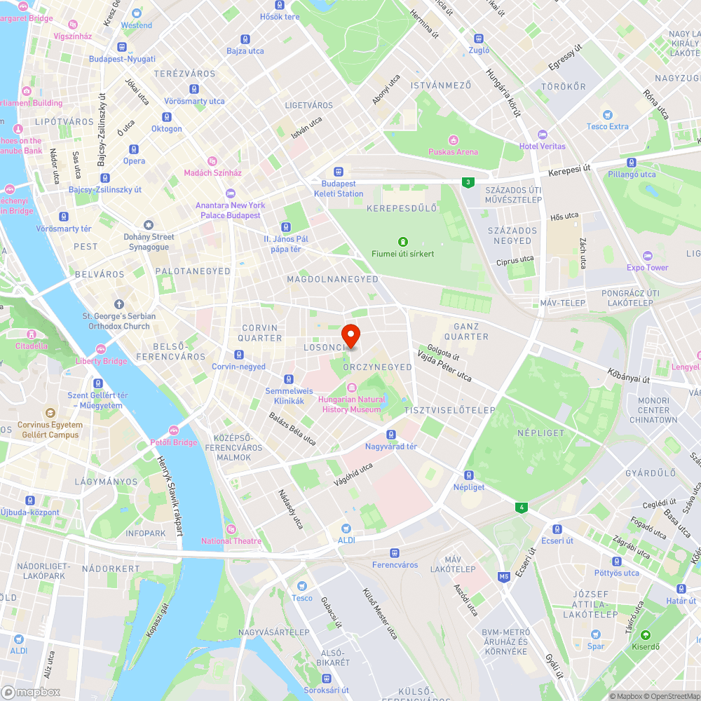 Kábelkötegek bejelentés helye