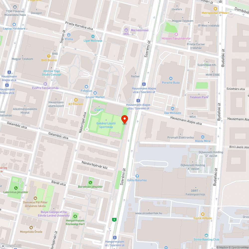 Beláthatatlan útszakasz bejelentés helye