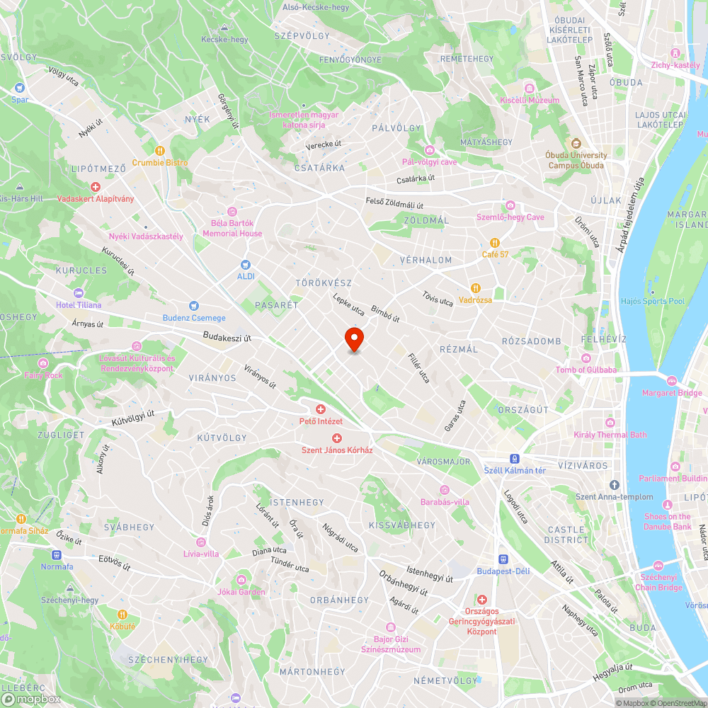 Elhagyatott, összeetört autó bejelentés helye