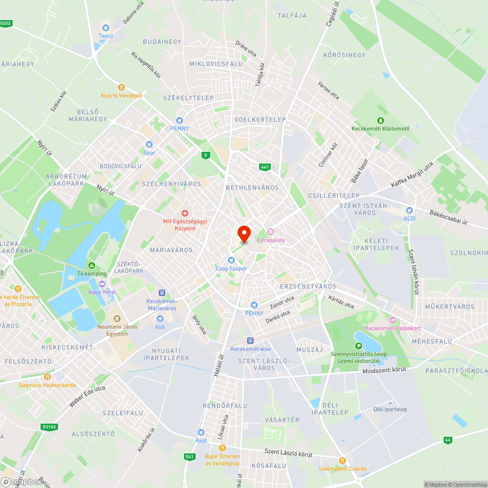 Összetört reflektorok a Szent István szobornál bejelentés helye