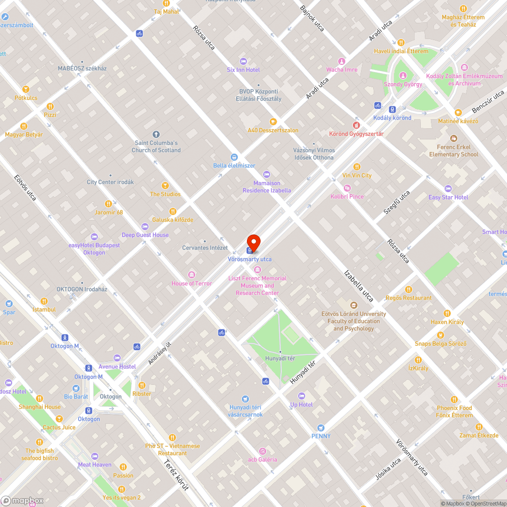 UPS Andrássy járda bejelentés helye