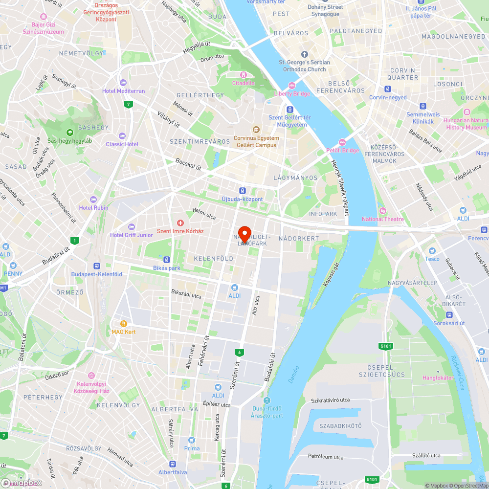 Dőlőfélben lévő oszlop bejelentés helye