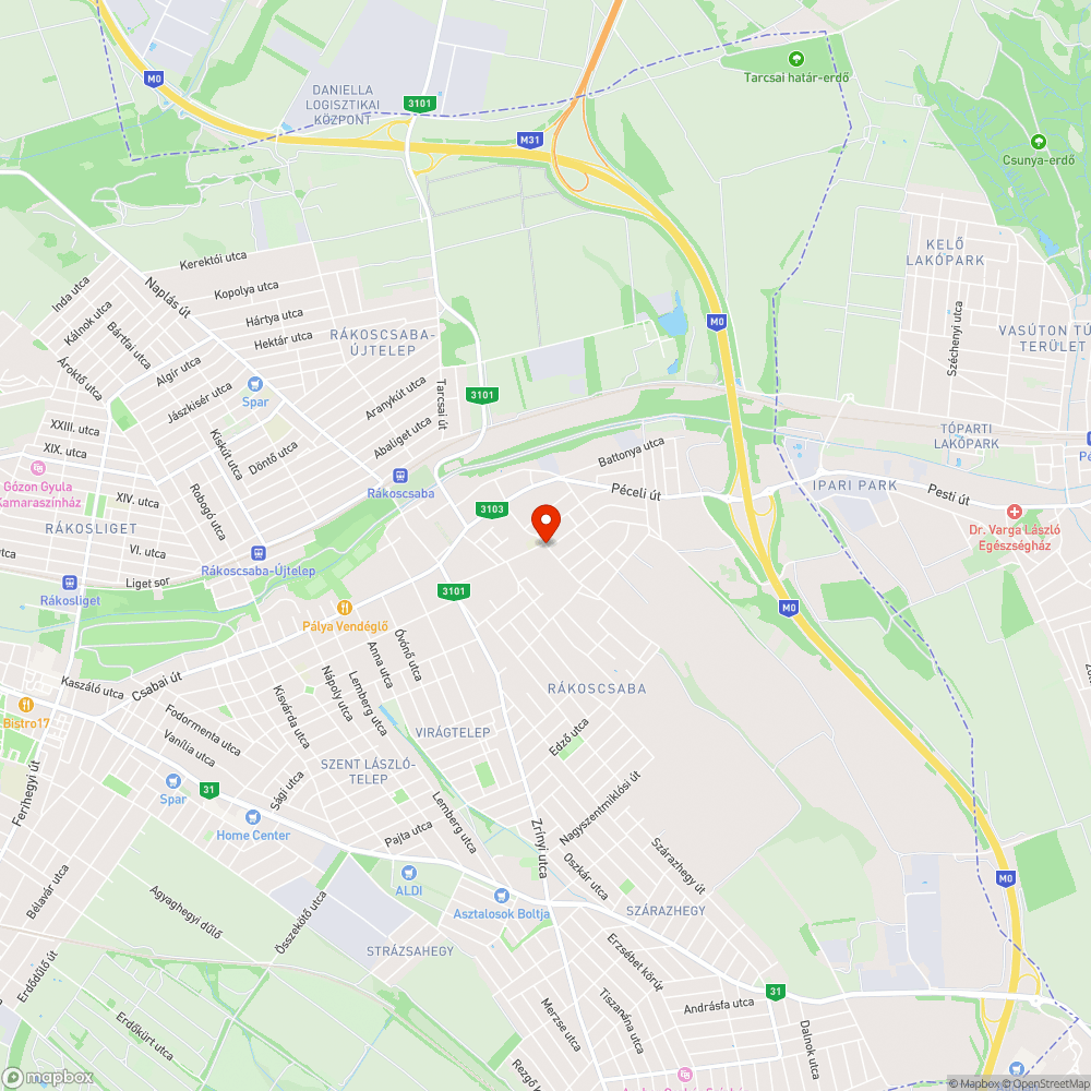 Sittlerakás az Ede utcai játszótérnél bejelentés helye