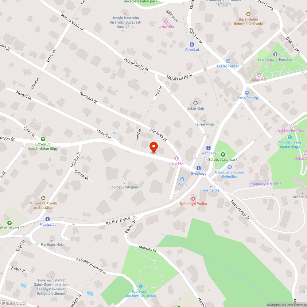 Beszakadó csatornafedél bejelentés helye