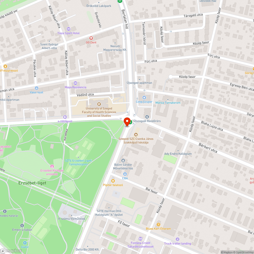 Közlekedési lámpa meghibásodása bejelentés helye