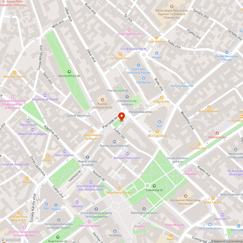 Kitépett pad bejelentés helye