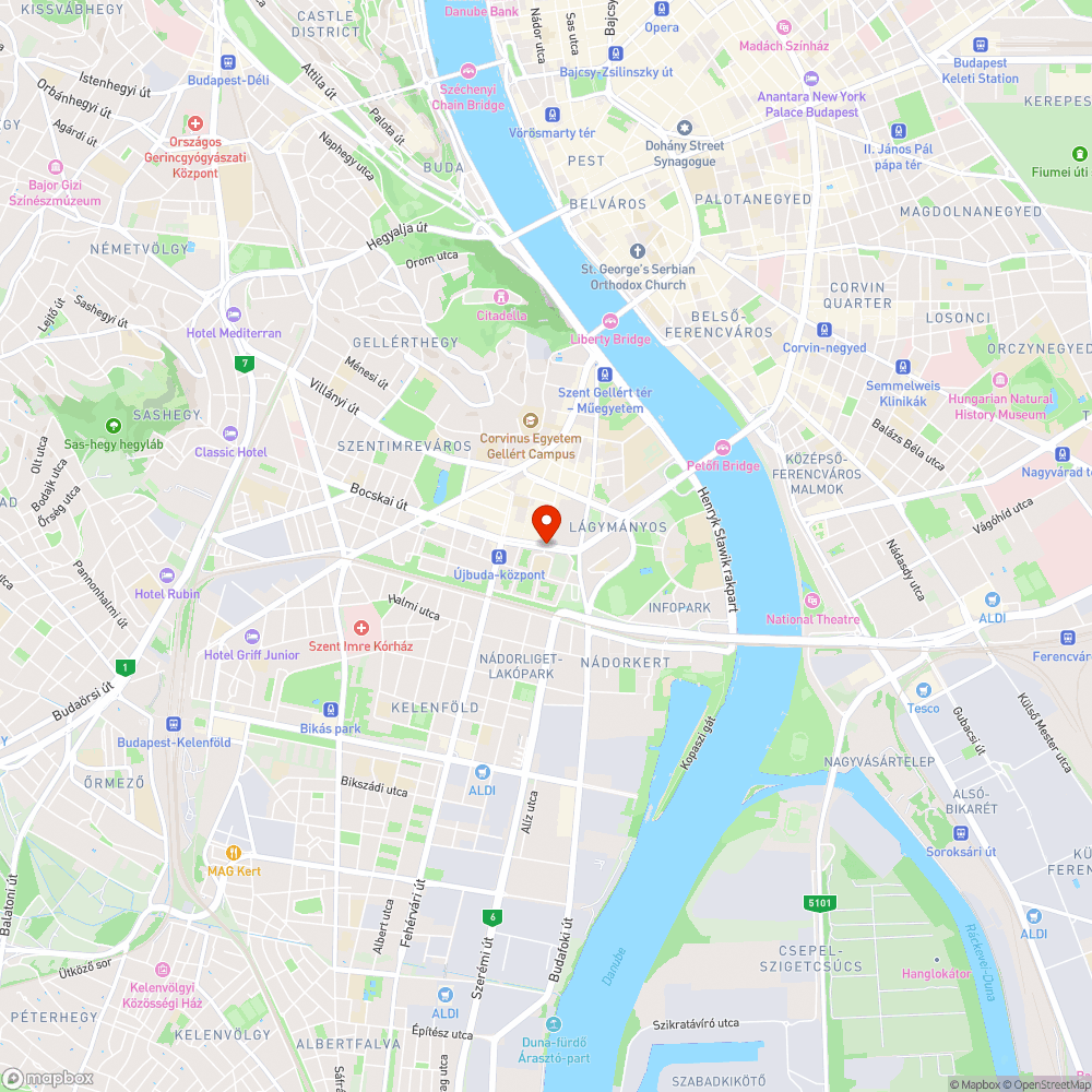 Ember méretű kátyú bejelentés helye